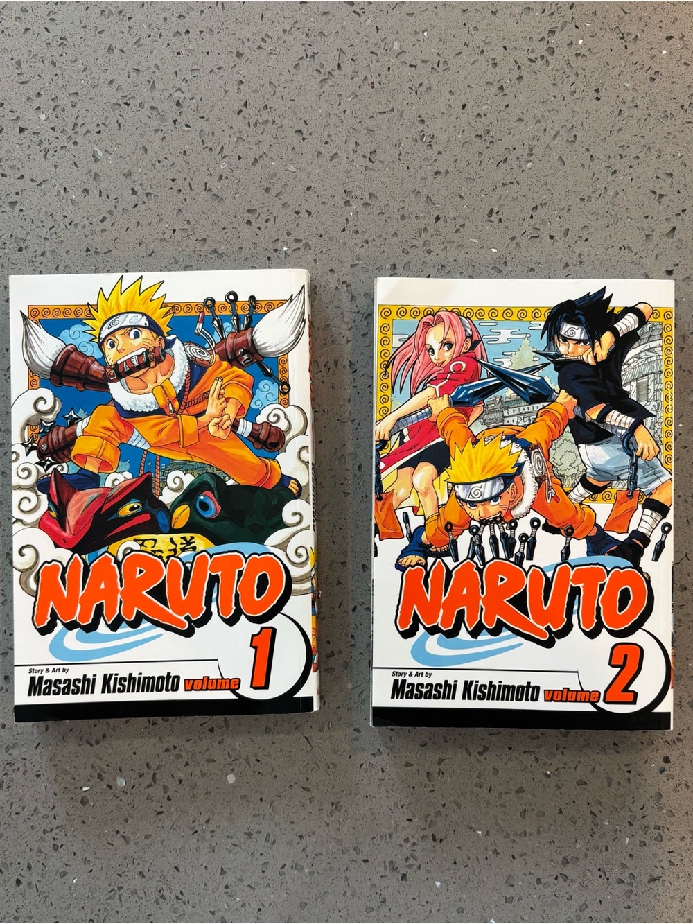 Naruto Manga Vol. 1 & Vol. 2 Bundle | Masashi Kishimoto | Viz Media